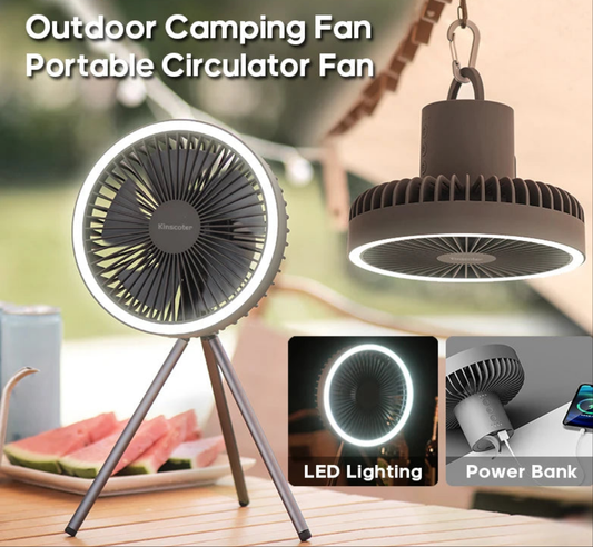 Camping Fan Rechargeable Desktop