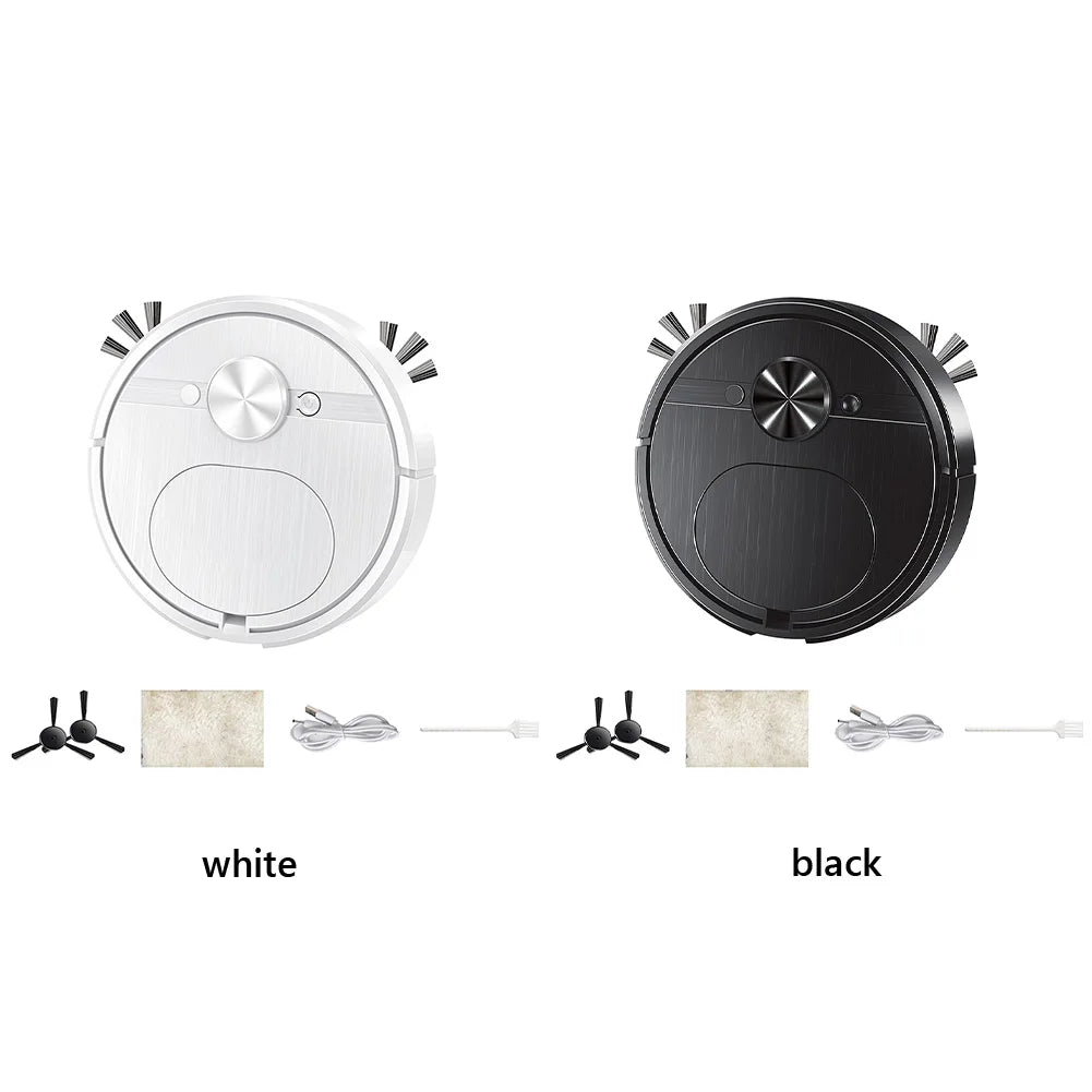 3 In 1 Robot Vacuum Cleaner Multi-Purpose Intelligent Wiping Floor Robot Automatic Cleaning Machine for Pet Hair Carpets Floors