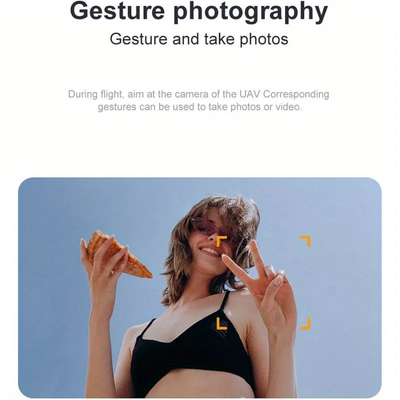 Foldable Camera Drone for Beginners & Adult - Four Direction Obstacle Avoidance, 360° Flips, One-Key Take Off/ Landing, 3D Flips