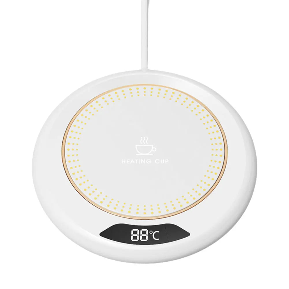 USB Coffee Mug Warmer 3 Temperature Setting Electric Beverage Warmer Coffee Cup Warmer for Coffee Milk Tea Beverage