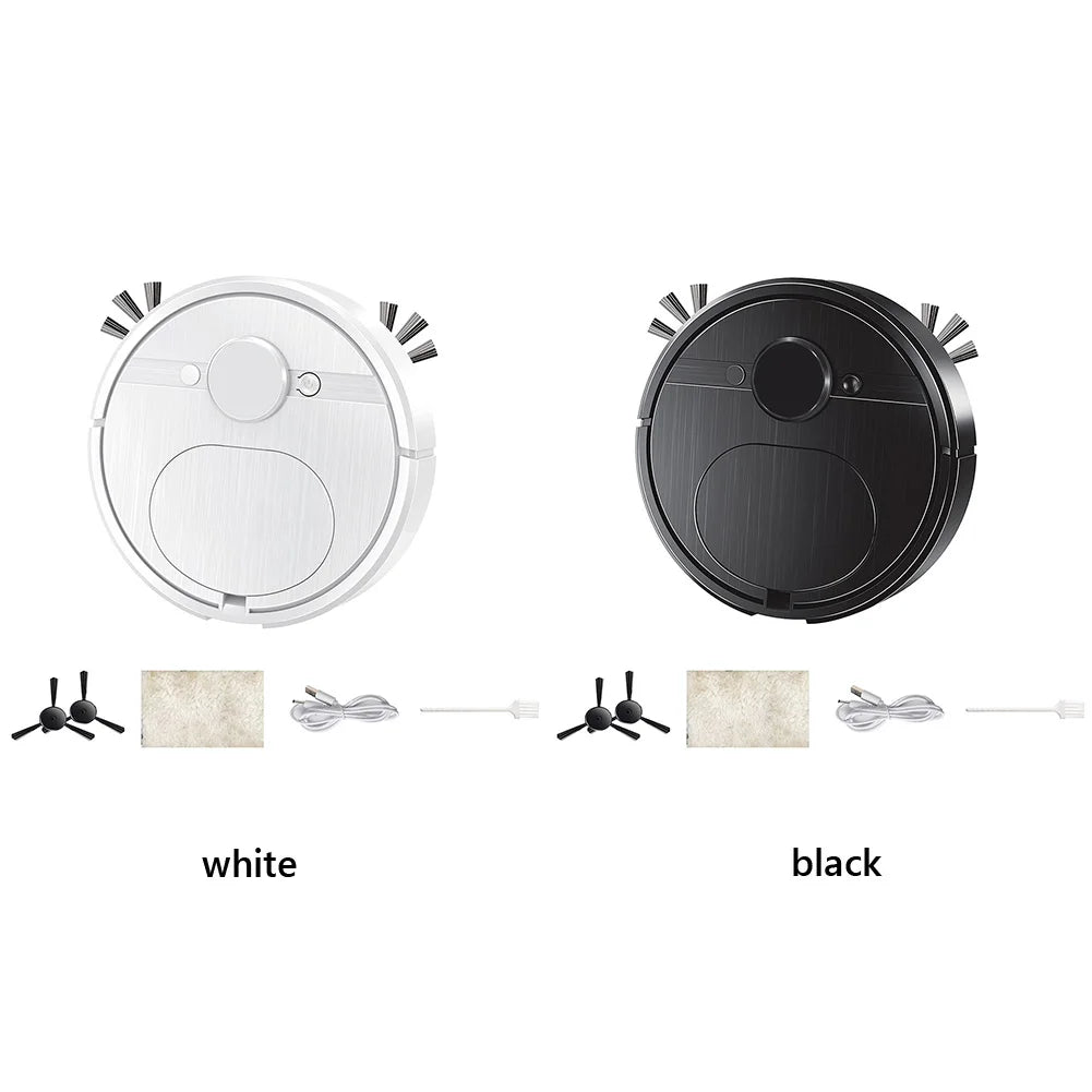 3 In 1 Robot Vacuum Cleaner Multi-Purpose Intelligent Wiping Floor Robot Automatic Cleaning Machine for Pet Hair Carpets Floors