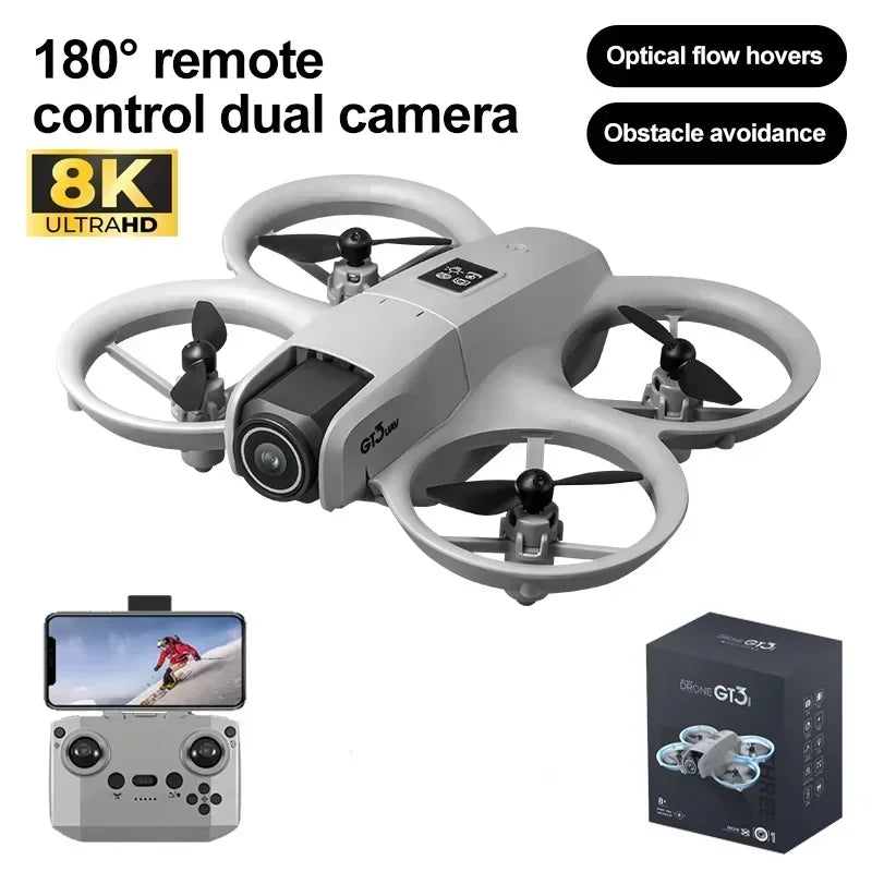 NEW Original GT3 Drone 8K WIFI GPS Professional HD Aerial Photography Remote Control Aircraft HD Dual Camera Quadcopter Toys UAV