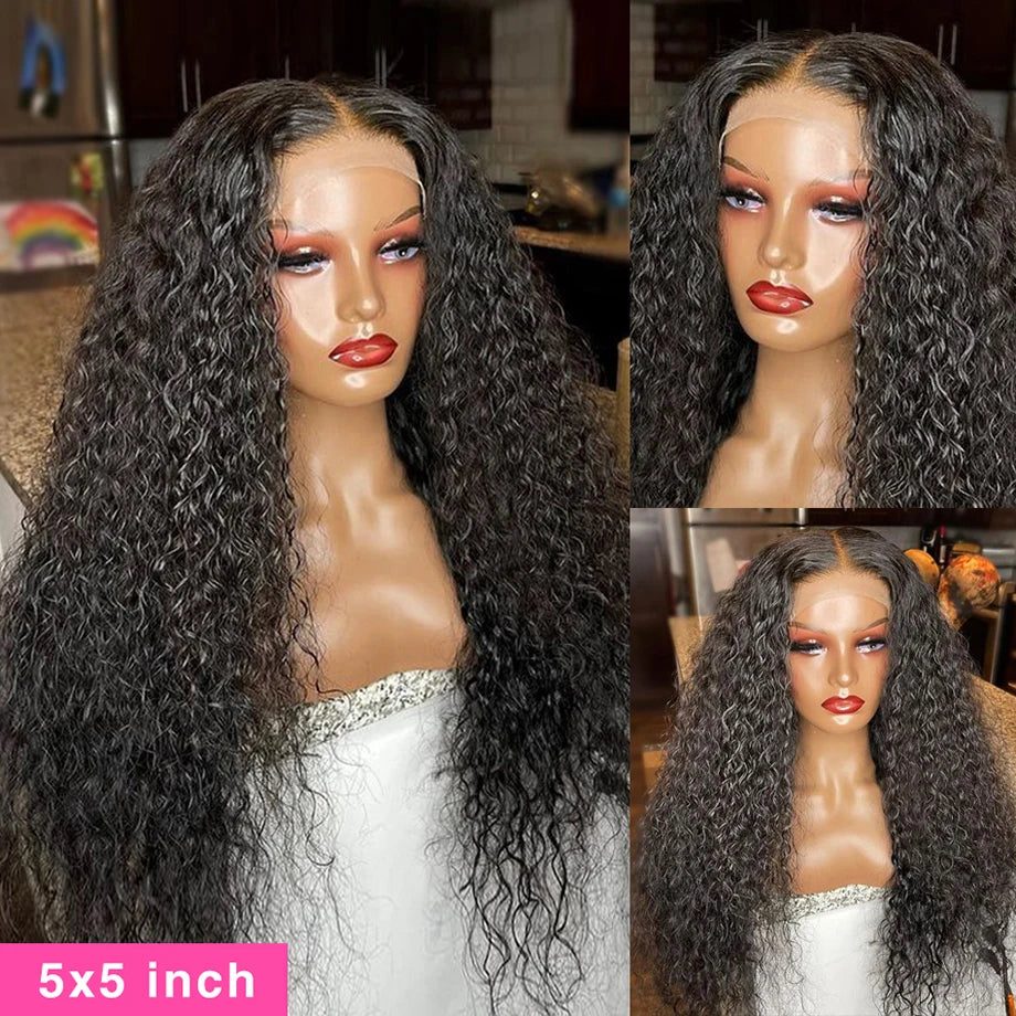 Water wave texture: The wig imitates natural water ripples, giving a relaxed and natural appearance.