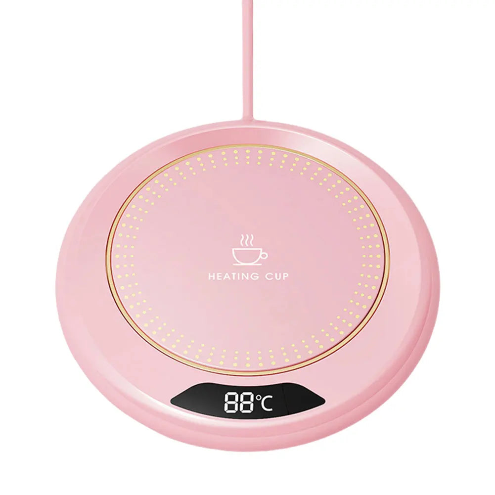 USB Coffee Mug Warmer 3 Temperature Setting Electric Beverage Warmer Coffee Cup Warmer for Coffee Milk Tea Beverage